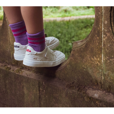 MC5 Kids - Chaussures barefoot en cuir et daim premium, fabriquées à la main au Portugal