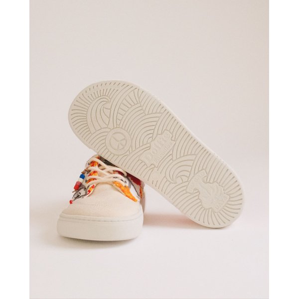 DYLAN NS 7 - SCARLET WHITE - VEGAN