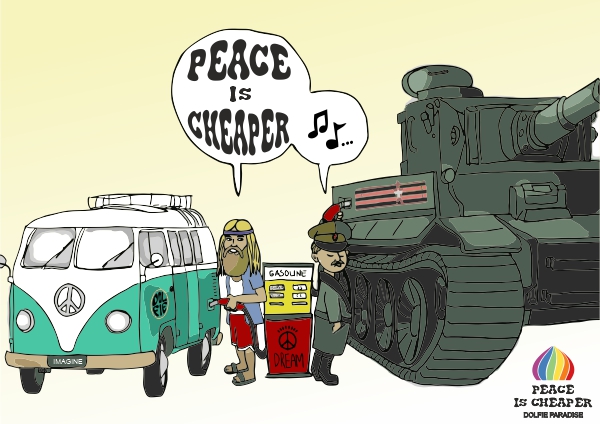 PEACE IS CHEAPER